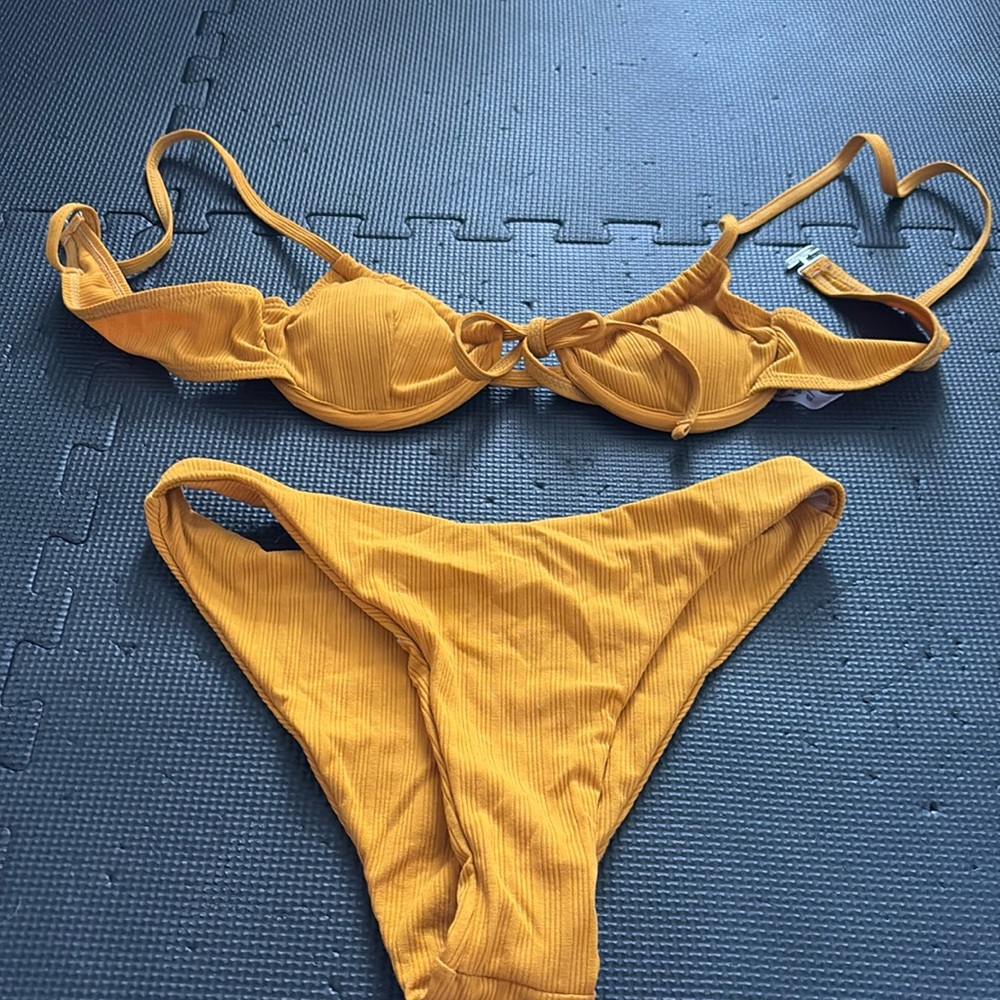 SHEIN burnt orange set NWOT
